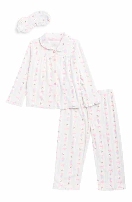 Kids' 2-Piece Pajamas & Eye Mask Set