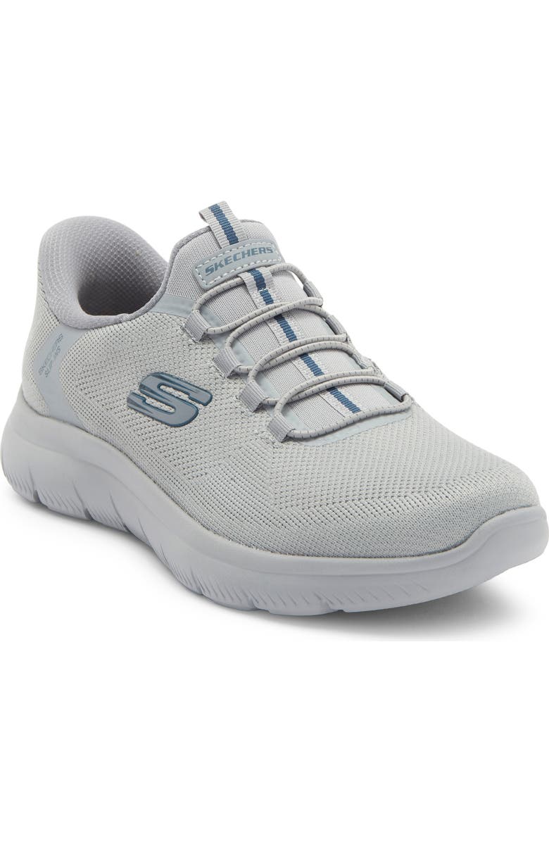 SKECHERS Slip-Ins<sup>®</sup> Summits Sneaker, Main, color, Grey