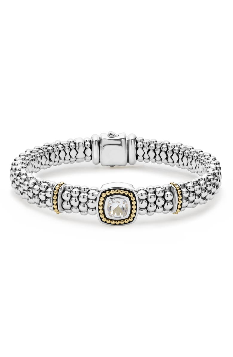LAGOS Rittenhouse White Topaz Bracelet, Main, color, Topaz