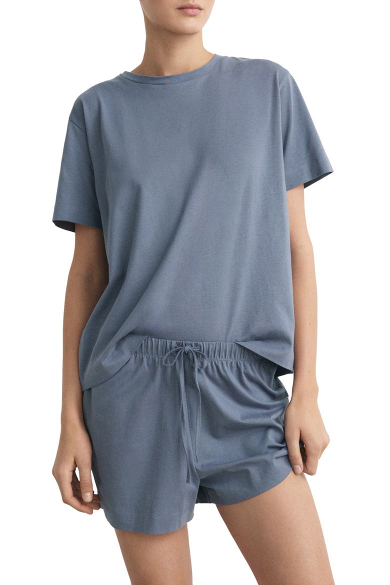 Short Pajamas, Main, color, INK BLUE