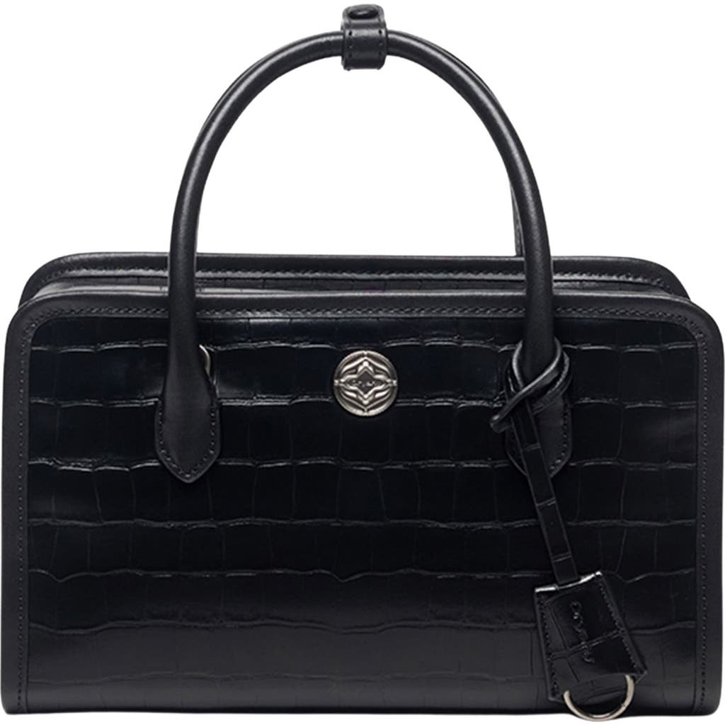 Oryany Claude Leather Satchel In Black