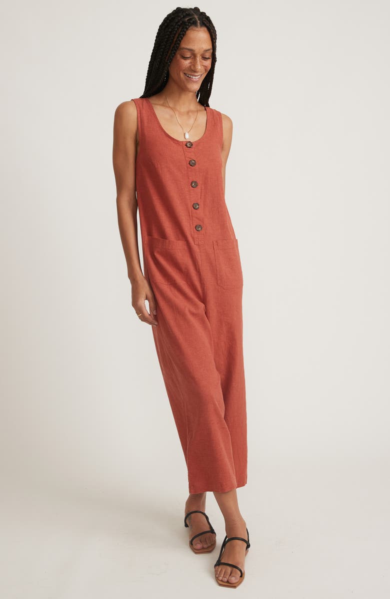 Marine Layer Sydney Beach Jumpsuit, Alternate, color, 