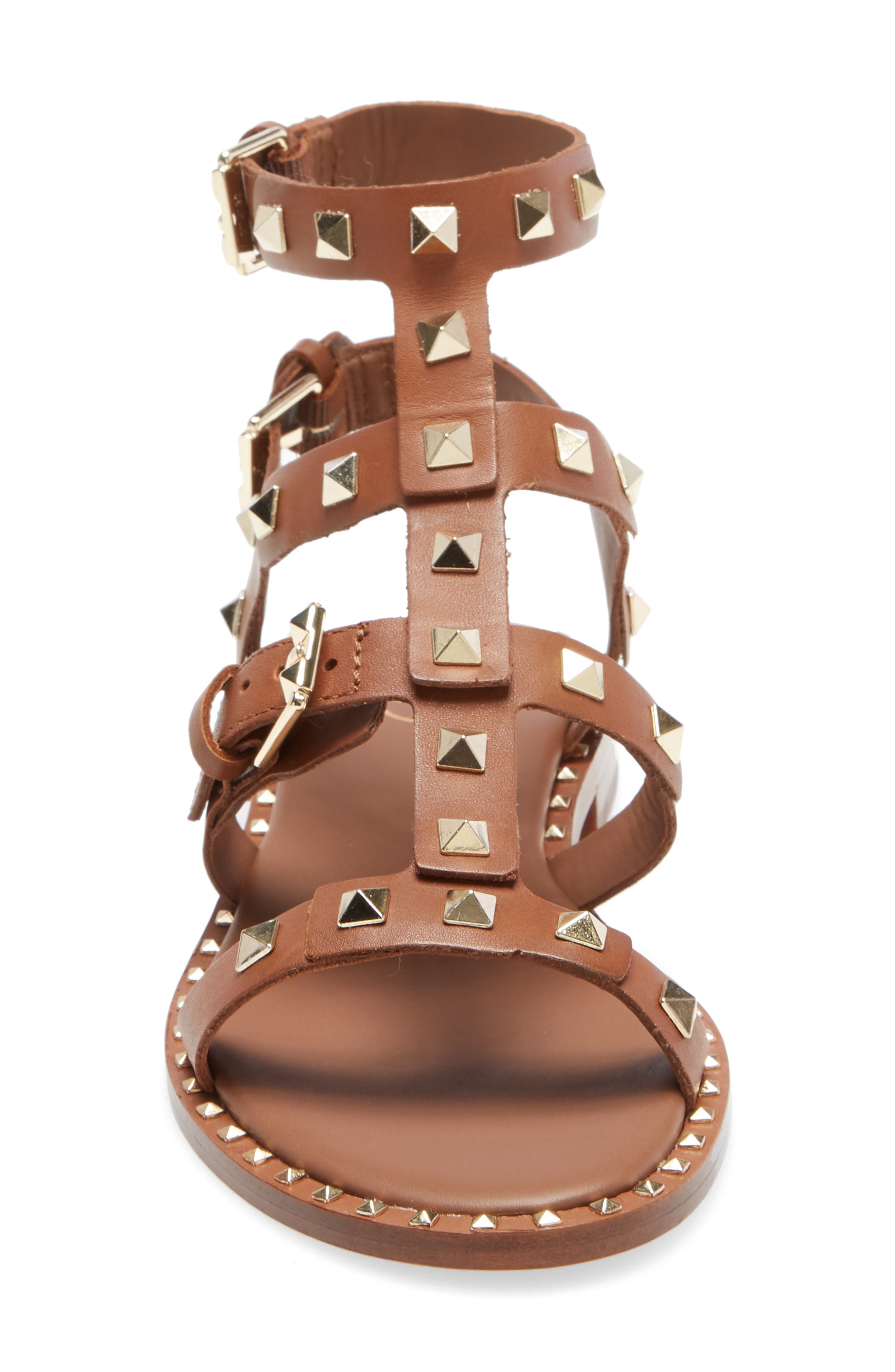 Pacific Studded Strappy Sandal, Alternate, color, SOFT BRASIL CUOCIO