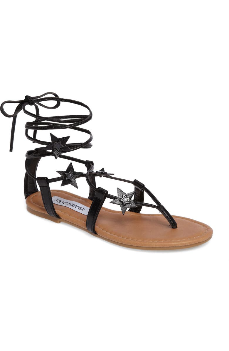 Steve Madden Jupiter Lace Up Sandal, Main, color,