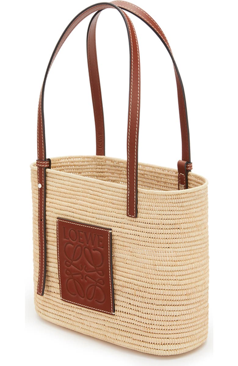 Loewe x Paula's Ibiza Small Raffia Square Bag, Alternate, color,