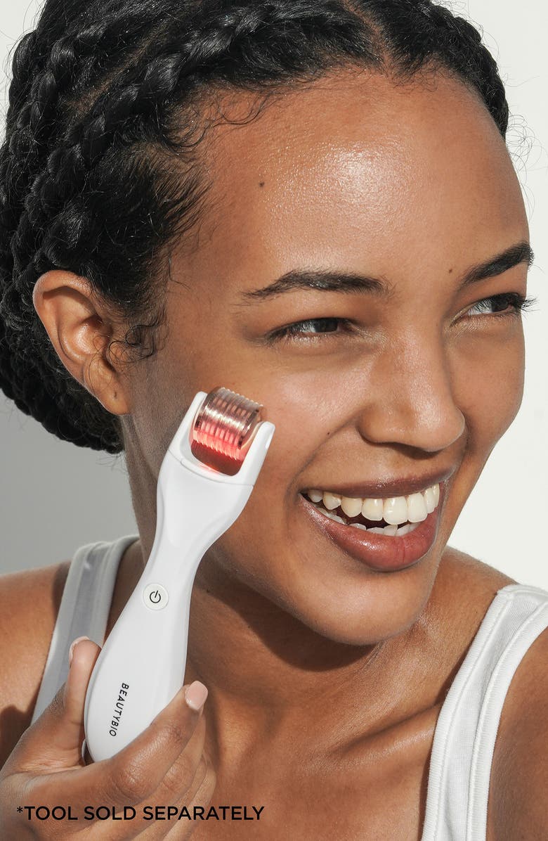 BeautyBio GloPRO<sup>®</sup> FACE MicroTip<sup>™</sup> Attachment Replacement Head, Alternate, color, Ivory