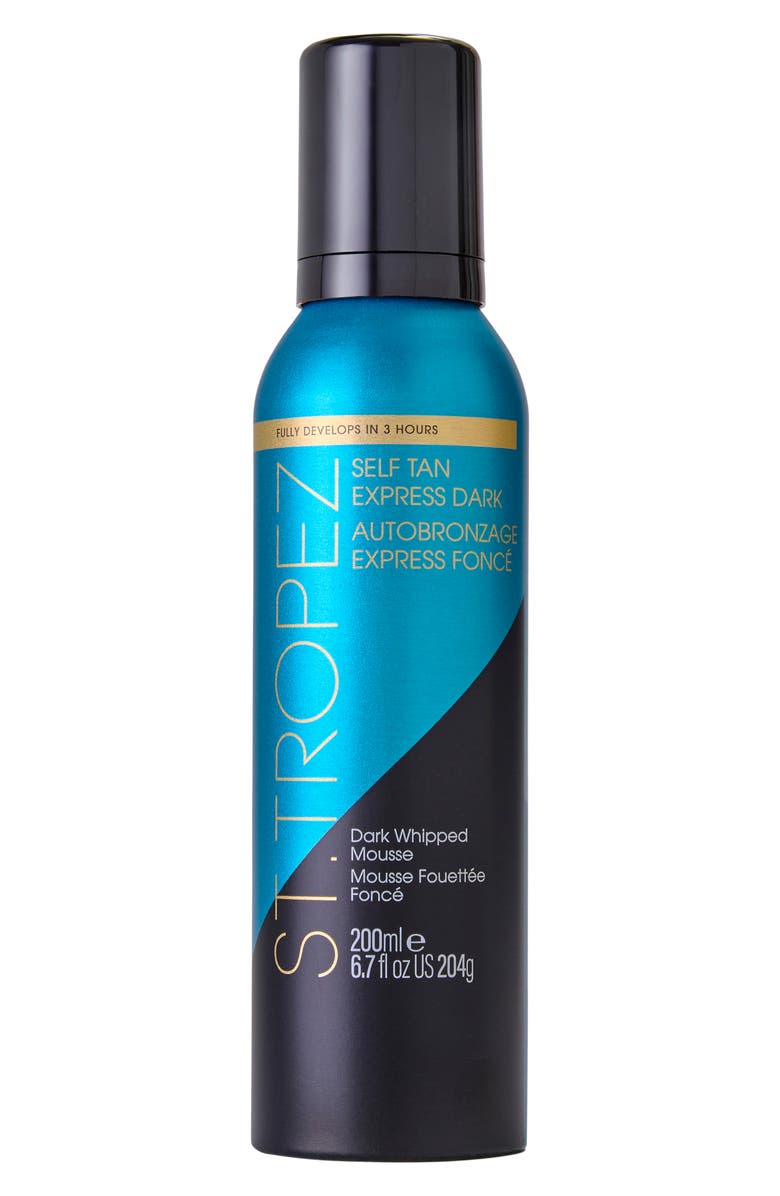 St. Tropez Self Tan Express Dark Whipped Mousse, Main, color,