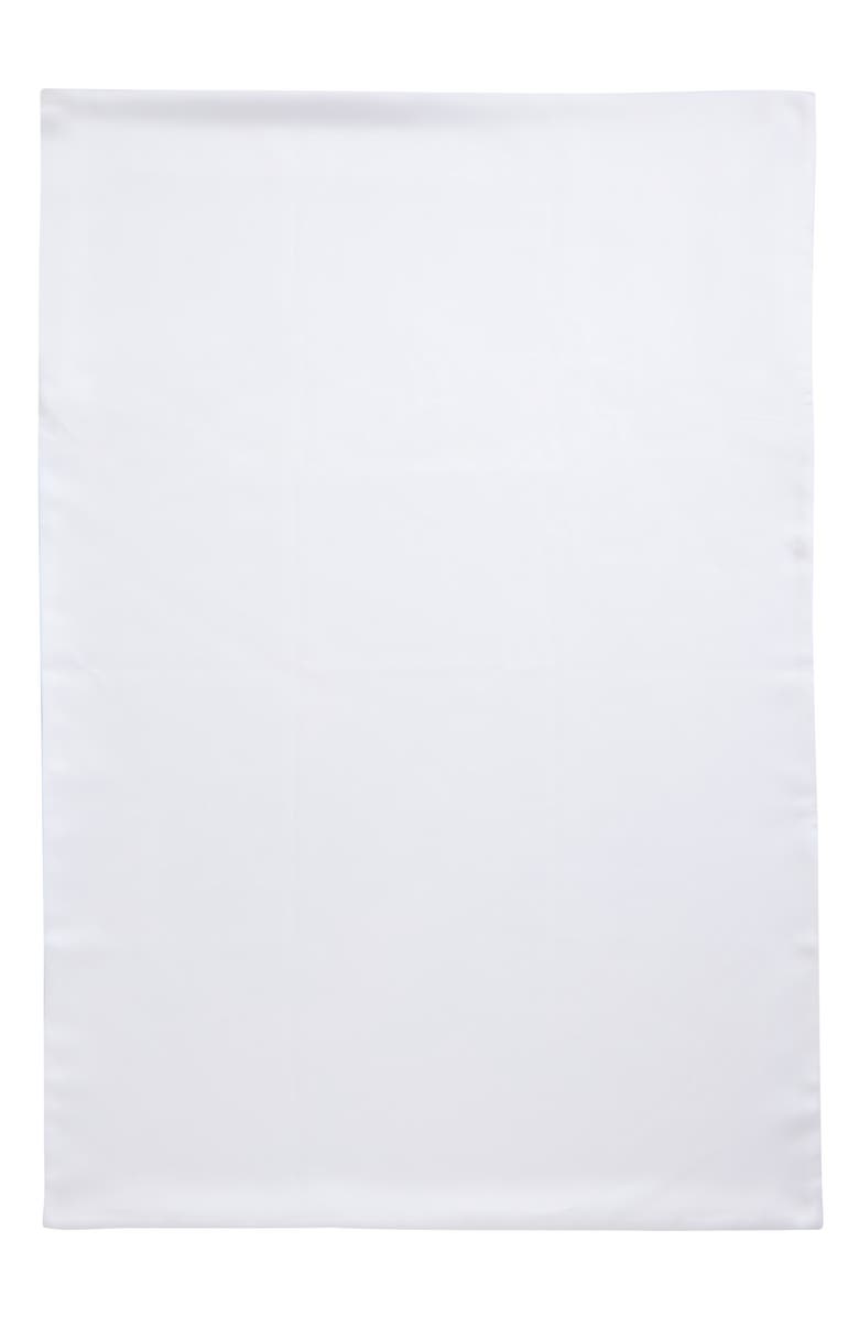 Lunya The Flipside Washable Silk & Tencel<sup>™</sup> Lyocell Pillowcase, Alternate, color, Sincere White