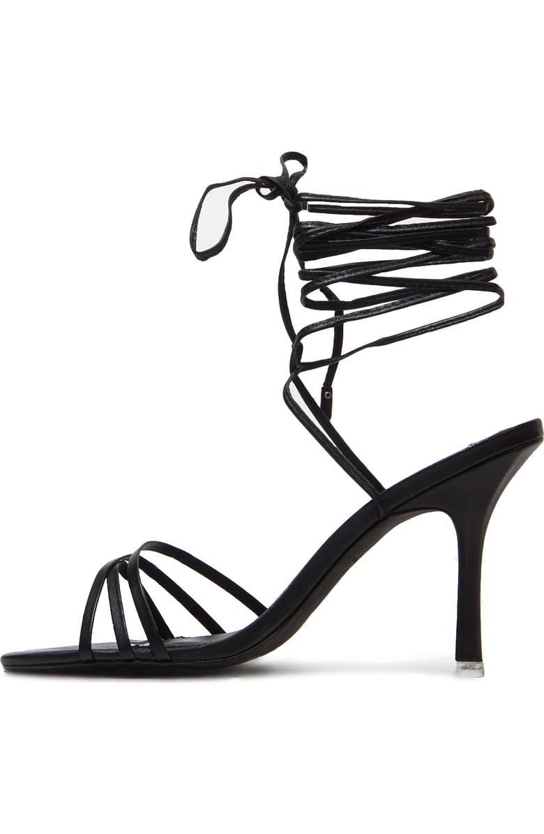BLACK SUEDE STUDIO Leandra Strappy Sandal, Alternate, color,