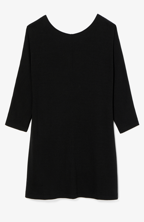 M.m.lafleur Ivana Toss-on Dress In Black