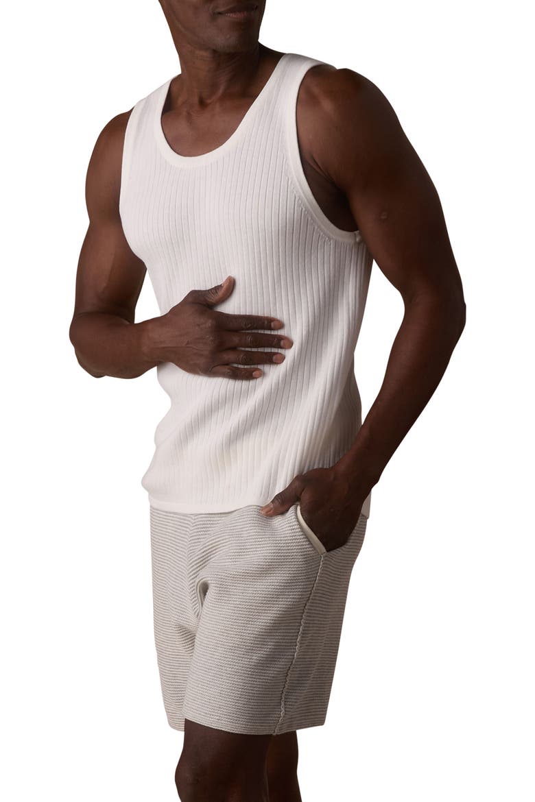 The Undershirt Rib Tank, Alternate, color, IVORY