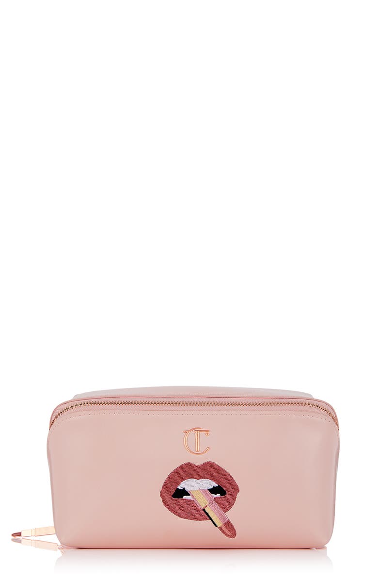 Charlotte Tilbury Pillow Talk Cosmetics Bag, Main, color, Pink