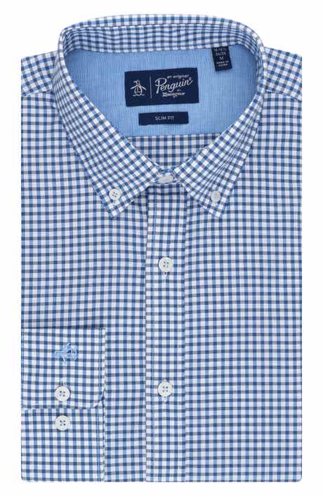 Original Penguin Solihull Check Slim Fit Dress Shirt