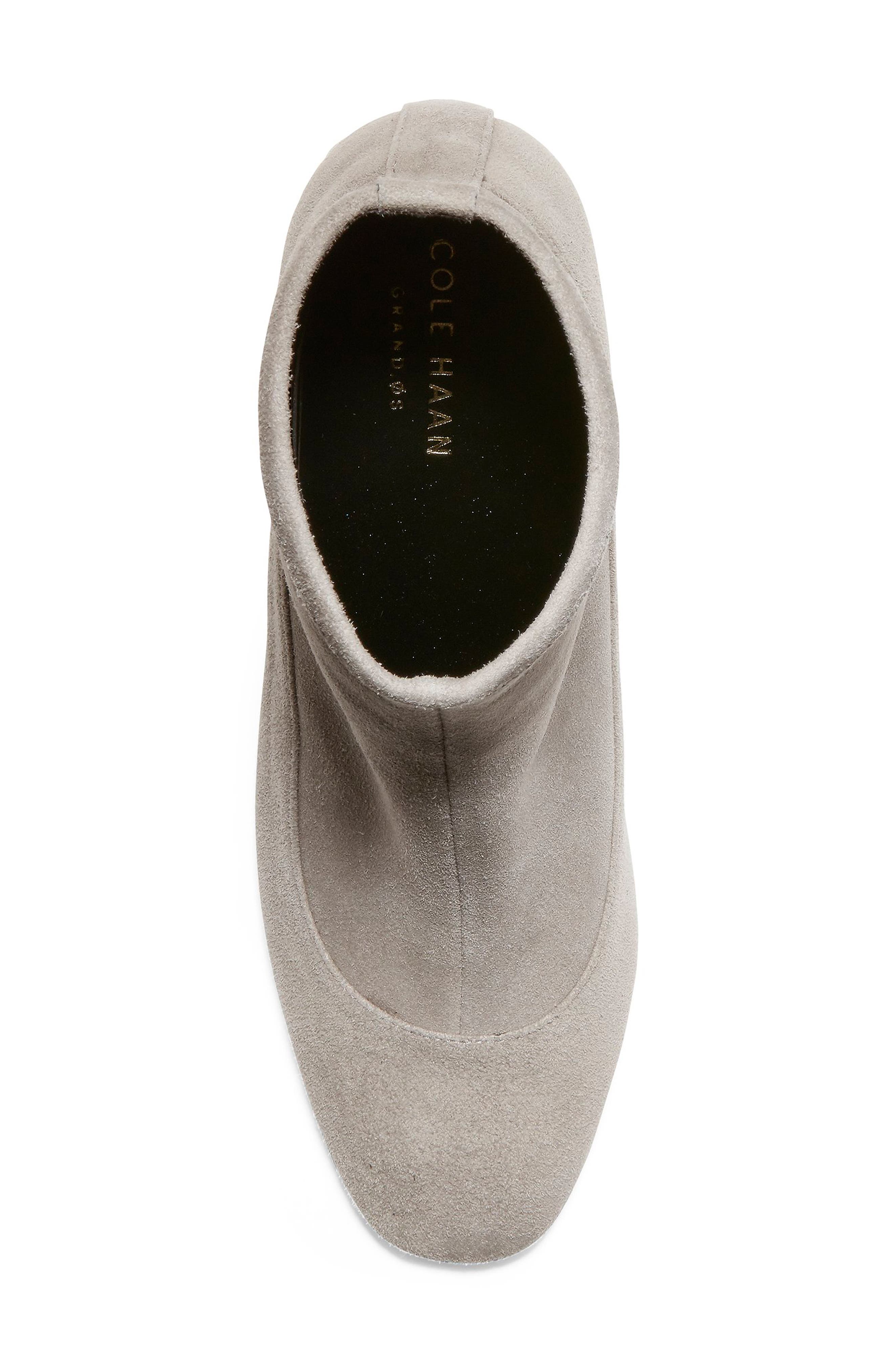 Laree Stretch Bootie, Alternate, color, IRONSTONE STRETCH SUEDE