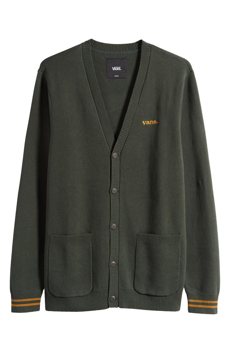 Vans Halecrest Patch Pocket Cotton Cardigan, Alternate, color,