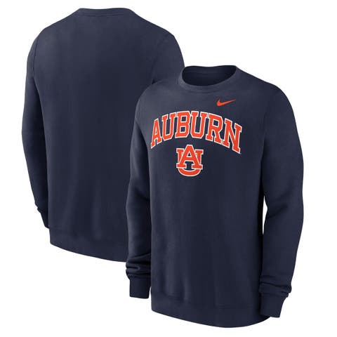 Men
s Nike Navy Auburn Tigers Arch Pullover Sweatshirt