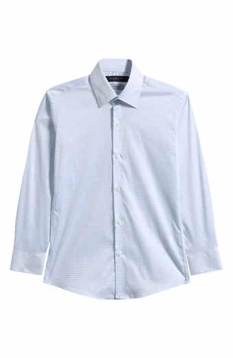 Andrew Marc Kids' Check Button-Up Shirt