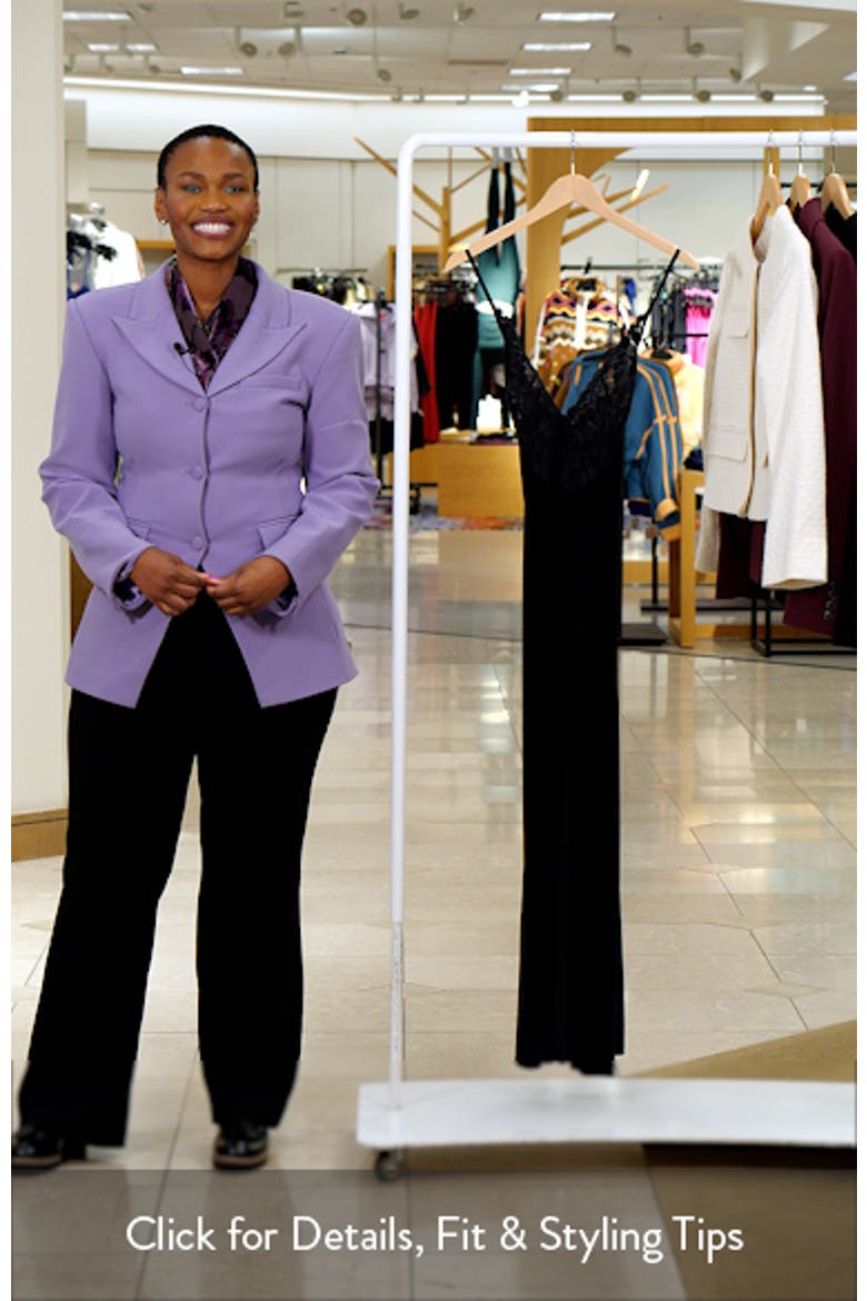 Noir Velvet Maxi Slipdress video