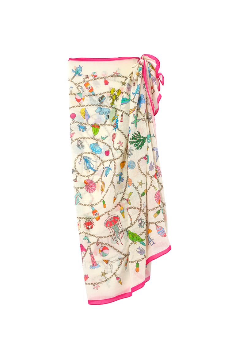 Chained Sarong, Alternate, color, Multi