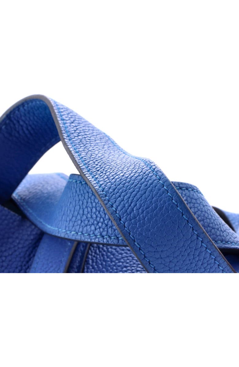 Pre-Owned Hermes Picotin Lock Bag Maurice PM, Alternate, color, Bleu France