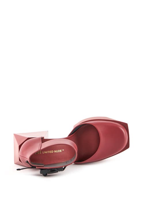 United Nude Women's Red Stage D2 - Intense Rust In Intense Rust