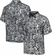 Tommy Bahama Men's Tommy Bahama Black Ross Chastain Sport Tropical Score IslandZone Polo
