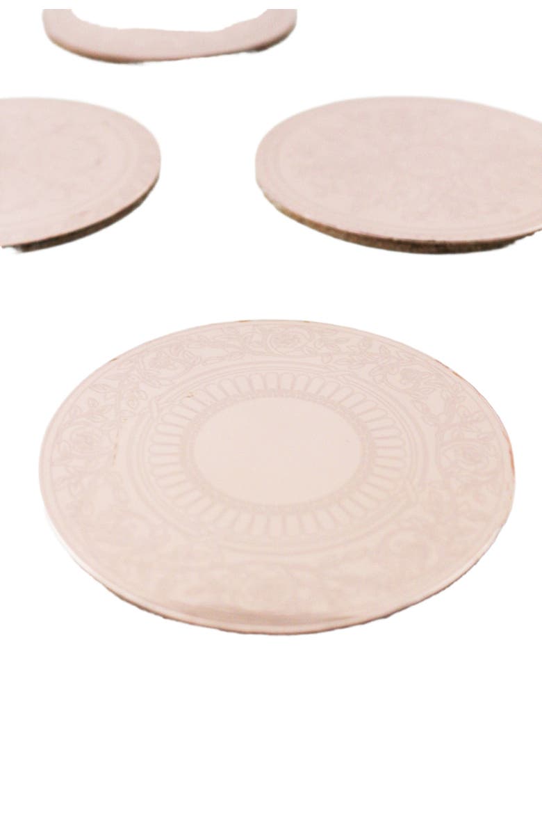 Coppermill Kitchen Vintage Inspired Copper Coasters Set, Alternate, color, Copper