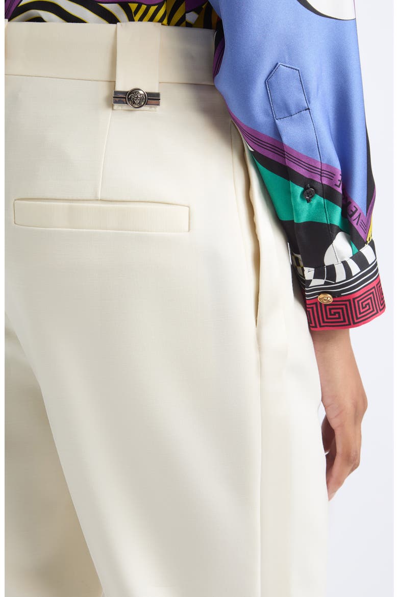 Stretch Wool Evening Narrow Leg Pants, Alternate, color, WOOL WHITE