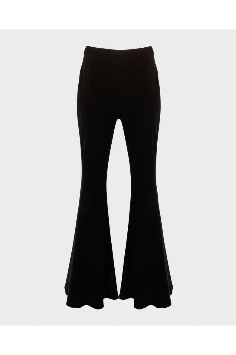 Vic Velvet Pants, Main, color, Black
