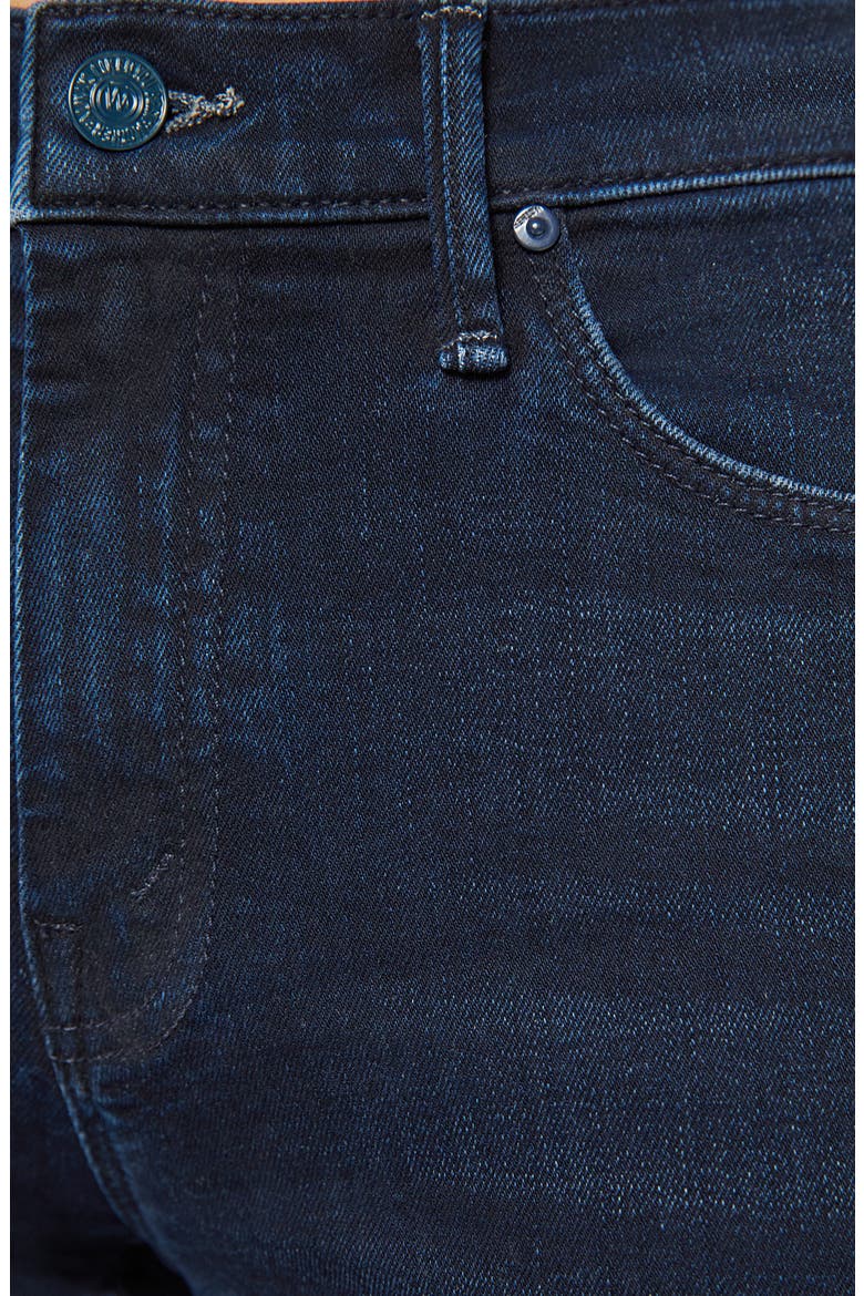Lil' High Waist Raw Hem Wide Leg Jeans, Alternate, color, CHIP ON MY SHOULDER