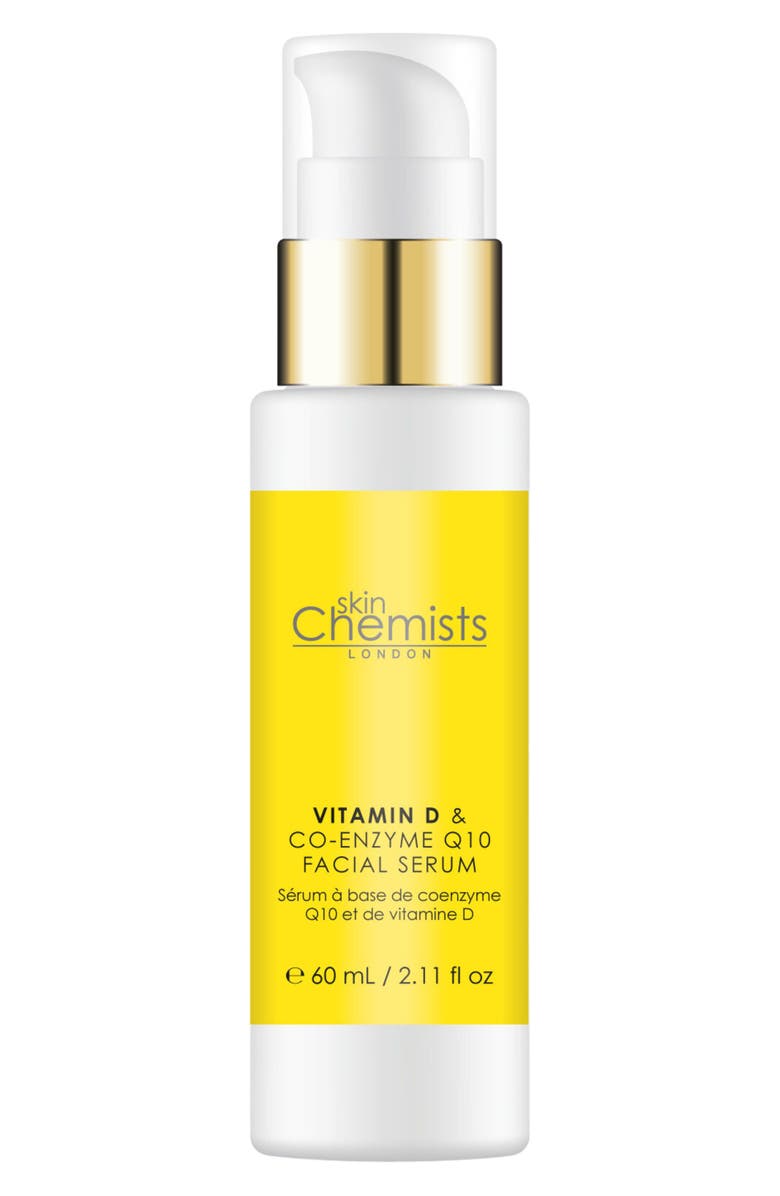SKINCHEMISTS Vitamin D & Co-Enzyme Q10 Facial Serum, Main, color, 