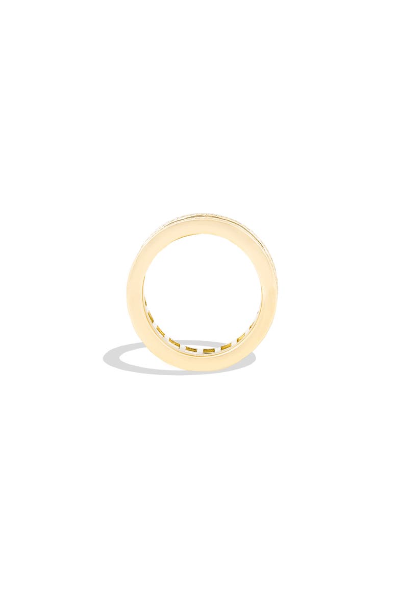 Revel Dimensional Pave Cigar Band, Alternate, color, Tsavorite- Gold
