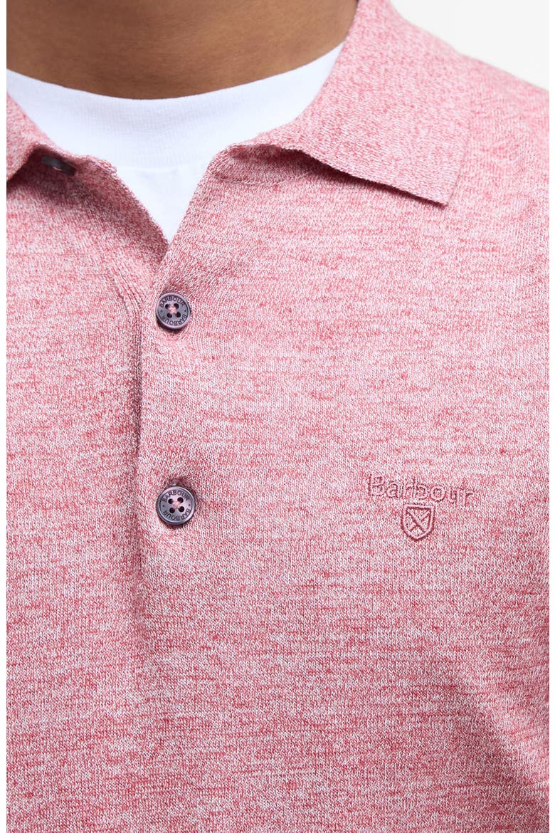 Buston Cotton & Linen Polo, Alternate, color, RED SPICE