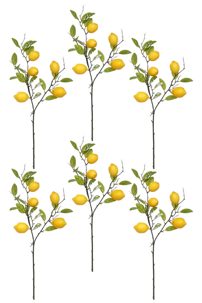 Lemon Spray, Box of 6, Alternate, color, Yellow