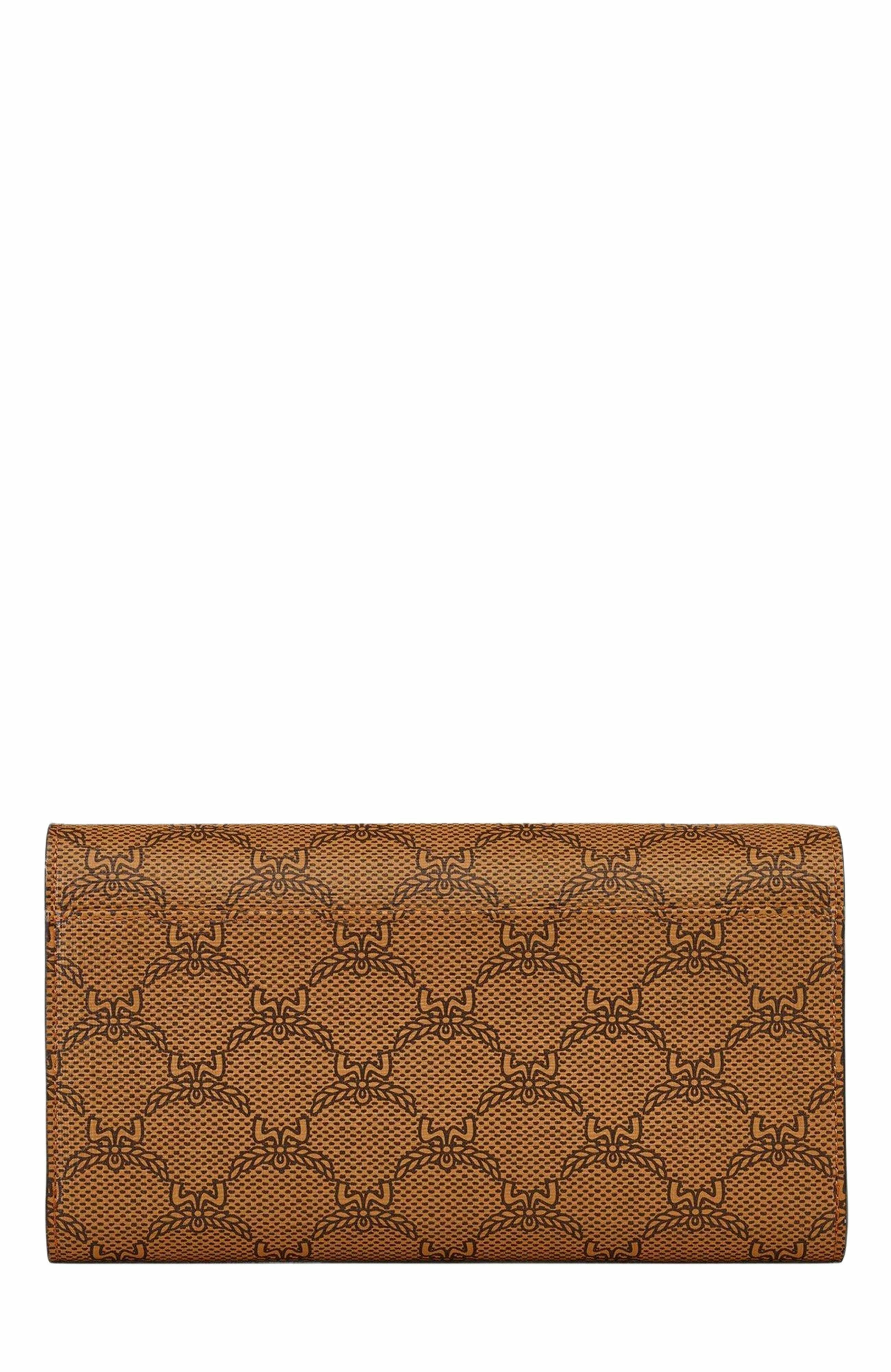 MCM Himmel Crossbody Wallet in Lauretos, Alternate, color, 