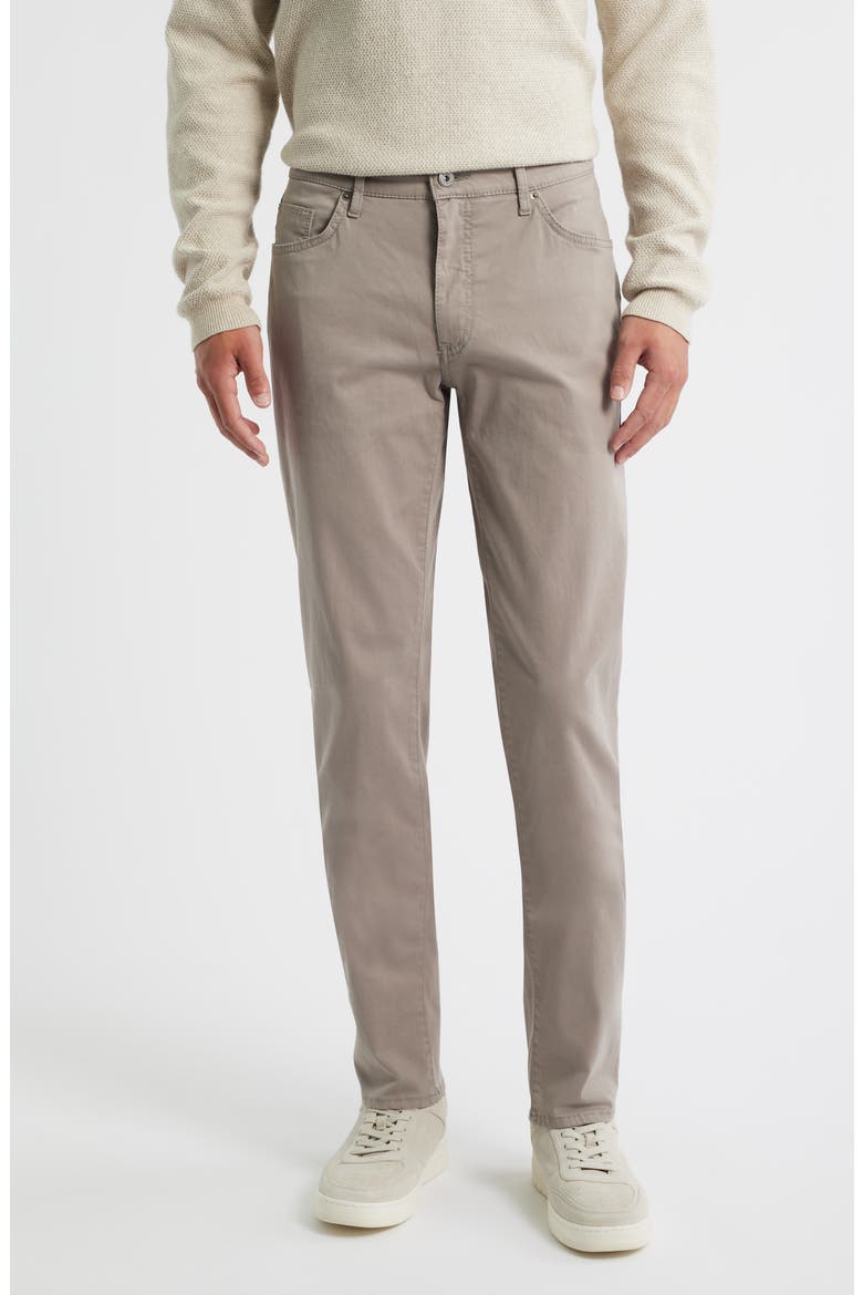 Cadiz Straight Leg Stretch Twill Pants, Main, color, STONE