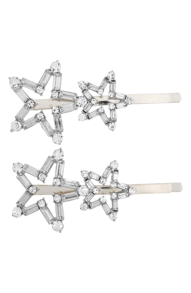 L. Erickson 2-Pack Superstar Bobby Pins, Main, color, 