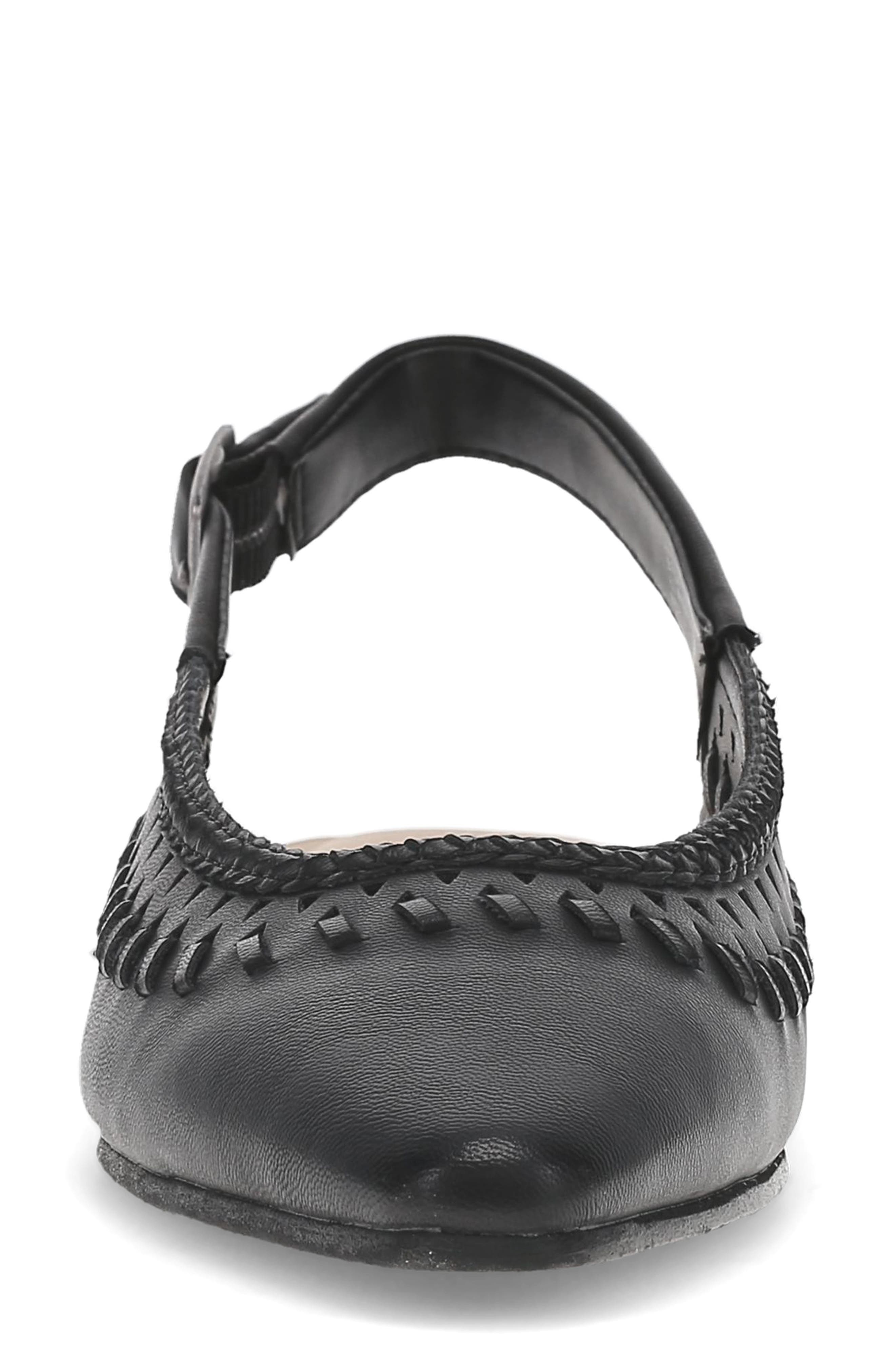 BARETRAPS Rachael Slingback Flat, Alternate, color, Black