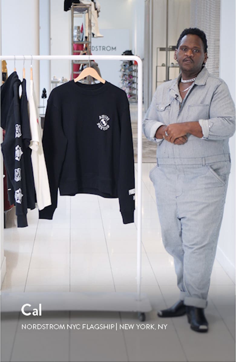 x Premier Records Cotton Graphic Sweatshirt, sales video thumbnail