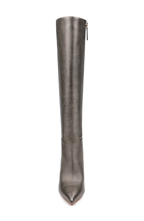 BADGLEY MISCHKA BADGLEY MISCHKA COLLECTION RUNWAY POINTED TOE OVER THE KNEE BOOT 
