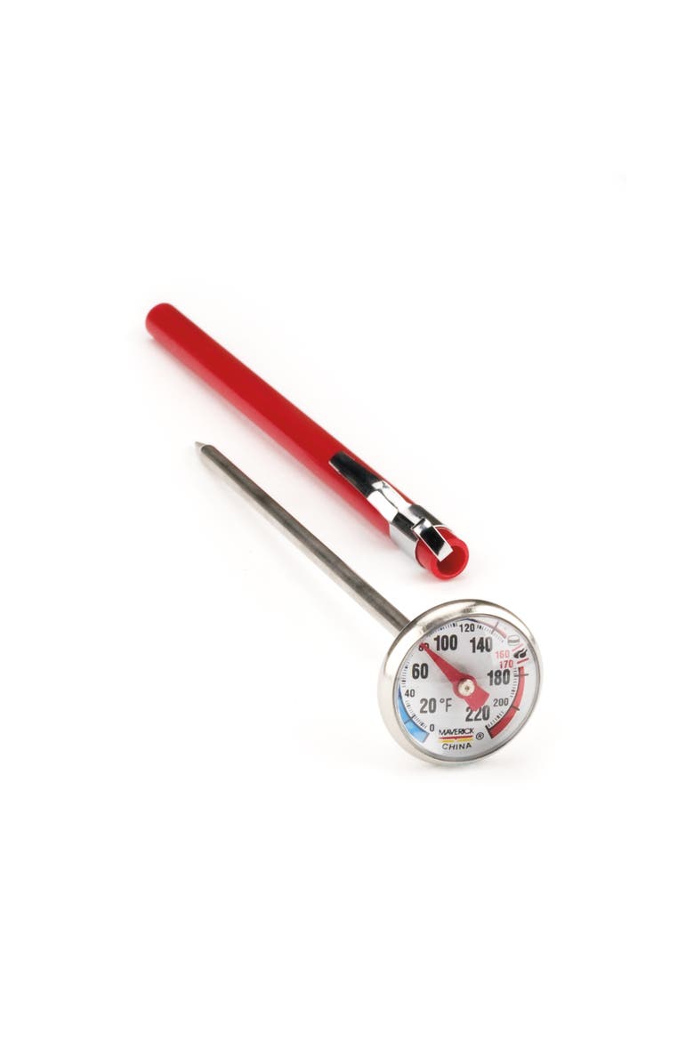 Instant Read Thermometer - 1" Dial, Main, color, Silver