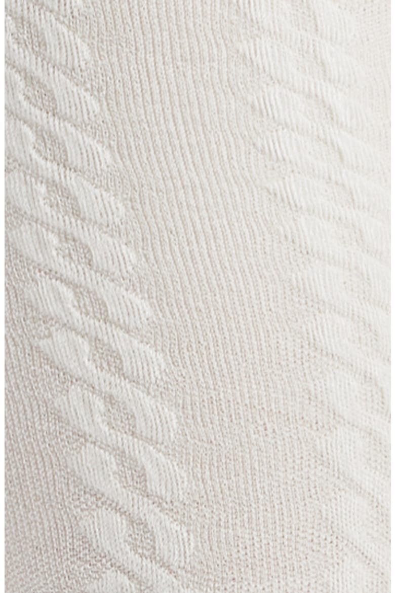 Cable Sweater Tights, Alternate, color, IVORY