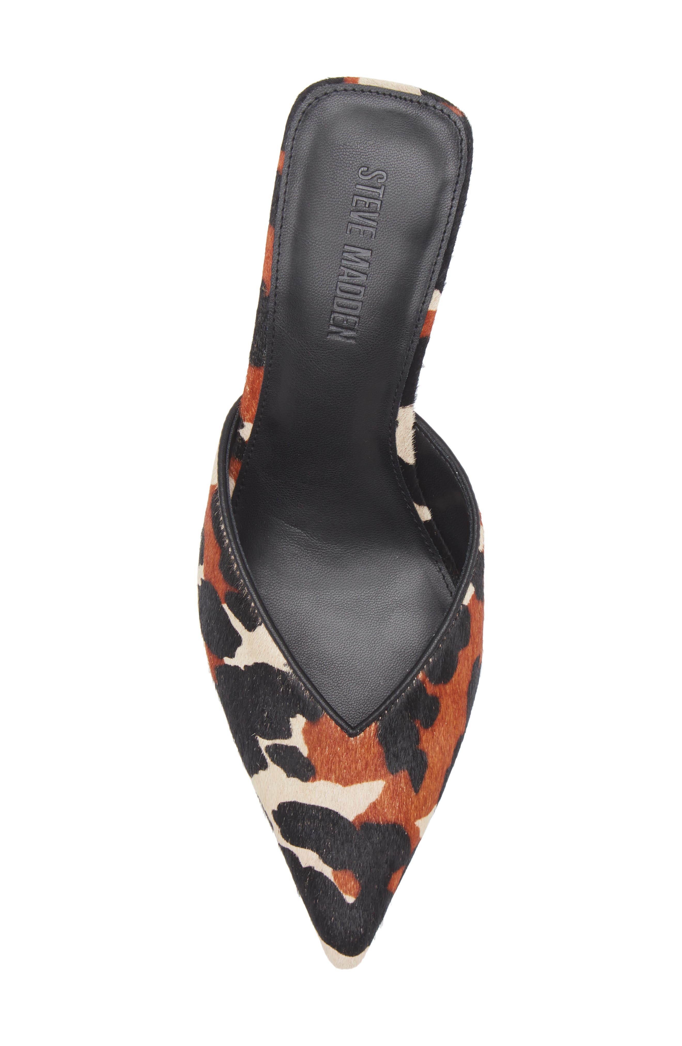 Mod-A Leopard Print Genuine Calf Hair Mule, Alternate, color, COW PRINT CALF HAIR