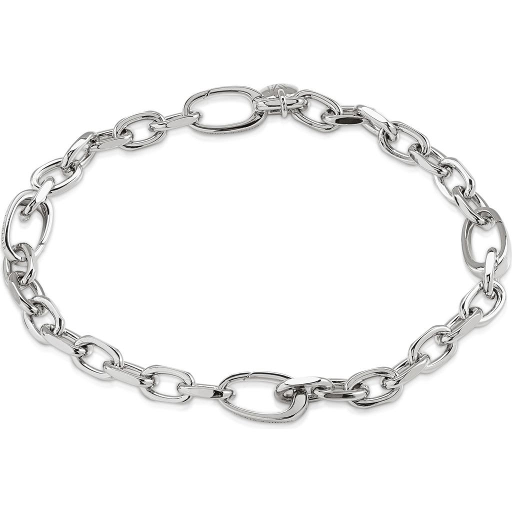 Monica Vinader Alta Capture Mini Link Bracelet in Silver  product
