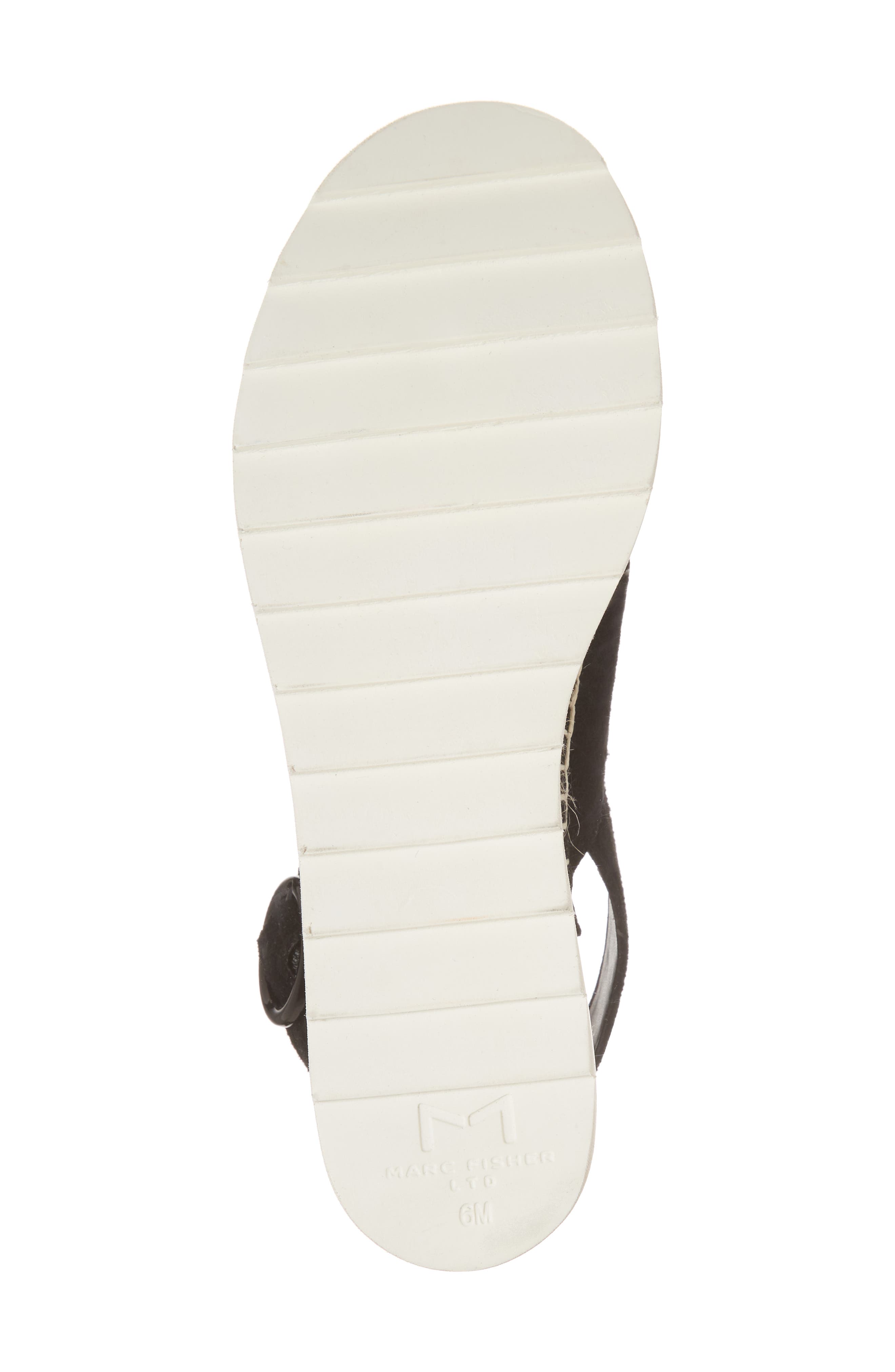 Glenna Platform Slingback Sandal, Alternate, color, BLACK SUEDE