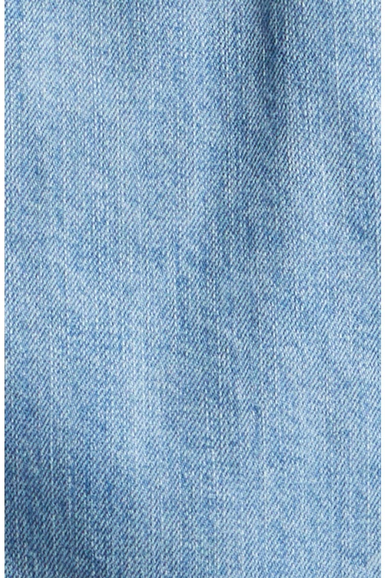 Selvedge Denim Backstrap Utility Jacket, Alternate, color, LIGHT BLUE