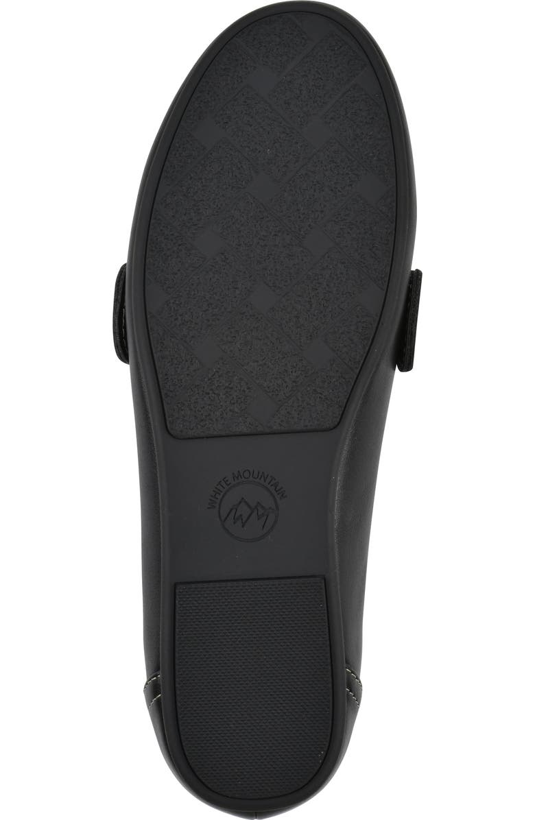 White Mountain Footwear Wayside Bit Loafer, Alternate, color, Black/Smooth