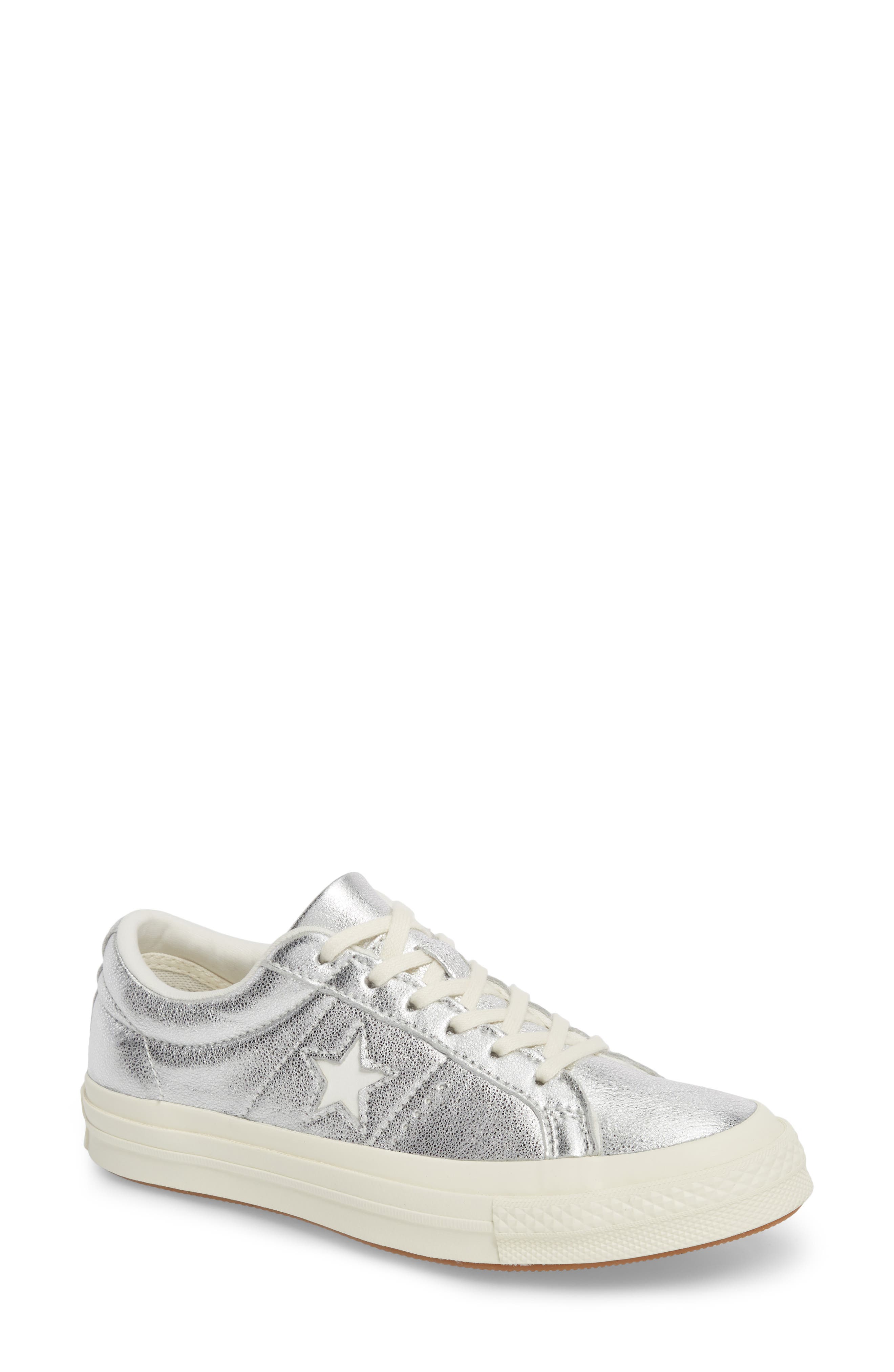 Converse One Star Heavy Metal Low Top Sneaker, Main, color, 