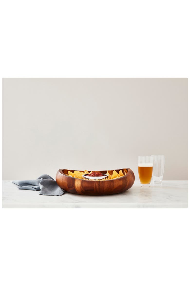 Butterfly Chip & Dip Bowl, Alternate, color, NO COLOR