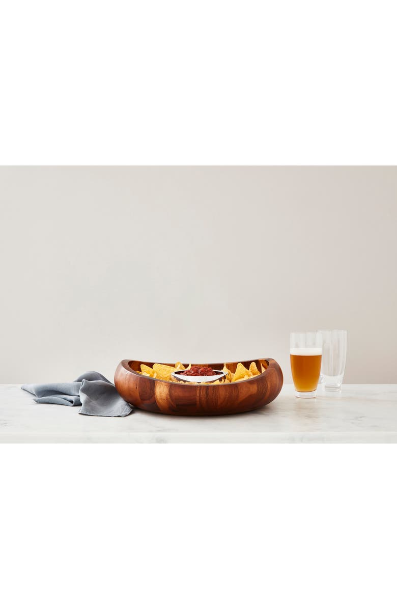 Nambé Butterfly Chip & Dip Bowl, Alternate, color, 